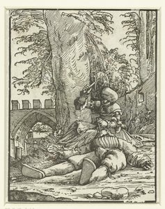 Jael dreper Sisera av Albrecht Altdorfer