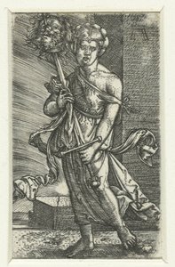 Judith med hodet til Holofernes av Albrecht Altdorfer