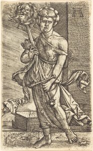 Judith med sjefen for Holofernes av Albrecht Altdorfer