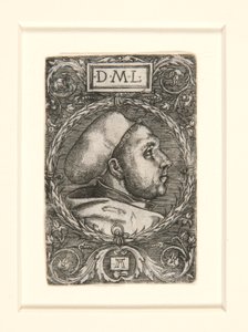 Martin Luther med doktorgradshette av Albrecht Altdorfer