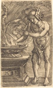 Mucius Scaevola av Albrecht Altdorfer