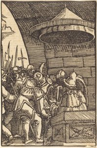 Pilatus vasker hendene sine av Albrecht Altdorfer