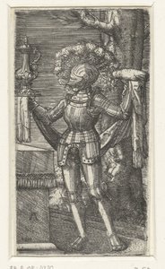 Ridder med vin og brød av Albrecht Altdorfer