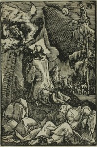 The Agony in the Garden, fra The Fall and Redemption of Man av Albrecht Altdorfer
