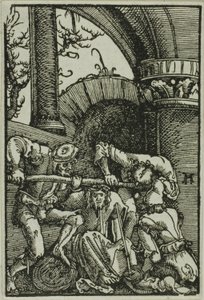 The Crowning with Thorns, fra The Fall and Redemption of Man av Albrecht Altdorfer