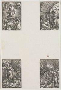 Menneskets fall og forløsning av Albrecht Altdorfer