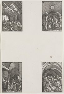 Menneskets fall og forløsning av Albrecht Altdorfer