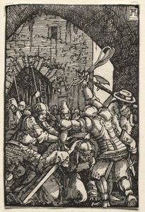 Menneskets fall og forløsning: Kristus som bærer korset, ca. 1515. av Albrecht Altdorfer
