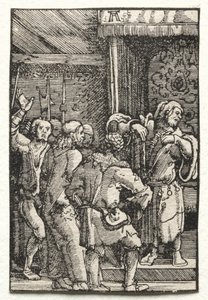 Menneskets fall og forløsning: Kristus før Kaifas av Albrecht Altdorfer