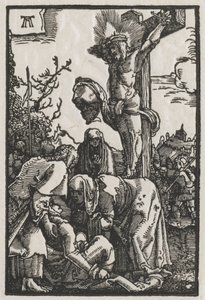 Menneskets fall og forløsning: Kristus på korset av Albrecht Altdorfer