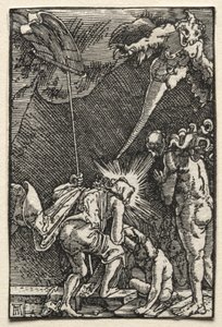 The Fall and Redemption of Man: Descent into Hell, ca. 1515. av Albrecht Altdorfer