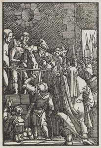 Menneskets fall og forløsning: Ecco Homo, ca. 1515. av Albrecht Altdorfer