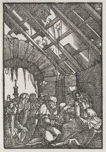 Menneskets fall og forløsning: Magienes tilbedelse av Albrecht Altdorfer