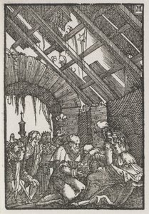 The Fall and Redemption of Man: The Adoration of the Magi, ca. 1515. av Albrecht Altdorfer