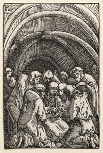 Menneskets fall og forløsning: Jomfruens død av Albrecht Altdorfer