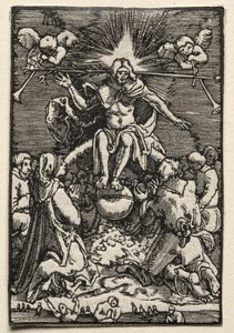 Menneskets fall og forløsning: Den siste dommen av Albrecht Altdorfer