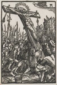 The Fall and Redemption of Man: The Raising of the Cross, ca. 1515. av Albrecht Altdorfer