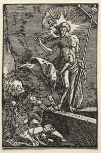 The Fall and Redemption of Man: The Resurrection, ca. 1515. av Albrecht Altdorfer