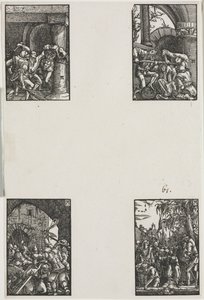 Menneskets fall og forløsning, ca. 1515. av Albrecht Altdorfer