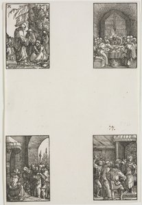 Menneskets fall og forløsning, ca. 1515. av Albrecht Altdorfer