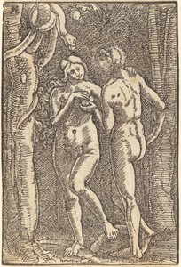 Menneskets fall av Albrecht Altdorfer