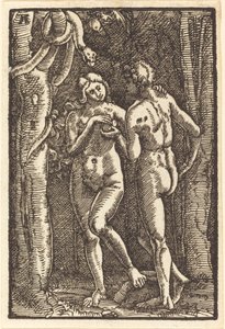 Menneskets fall av Albrecht Altdorfer