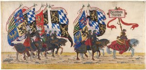 De tyske prinsene, ca 1515 av Albrecht Altdorfer