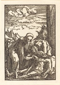 Klagesangen under korset av Albrecht Altdorfer