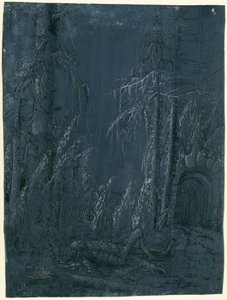 Død Pyramus av Albrecht Altdorfer