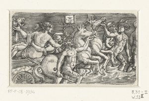 Sjøgudenes triumf av Albrecht Altdorfer