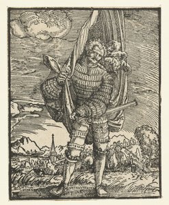 fanebærer av Albrecht Altdorfer