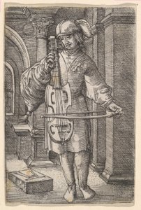 Fiolinspiller av Albrecht Altdorfer