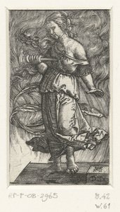 Didos selvmord Dido (tittel på objekt) av Albrecht Altdorfer