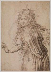 En klok jomfru av Albrecht Dürer