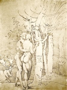 Adam og Eva av Albrecht Dürer