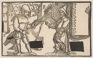 Adelphi, fra The Comedie of Terence, opptrykk fra 1800-tallet.n.d. av Albrecht Dürer