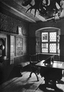 Albrecht Dürers arbeidsrom, Nürnberg, 1936 av Albrecht Dürer