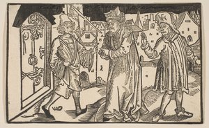 Andria, fra The Comedie of Terence, opptrykk fra 1800-tallet.n.d. av Albrecht Dürer