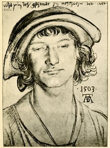 Anonymt portrett av Albrecht Dürer
