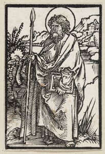 Apostelen Tomas (63 religiøse scener) av Albrecht Dürer