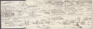Beleiringen av et slott av Albrecht Dürer