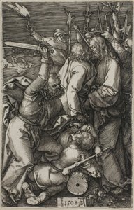 Forræderi mot Kristus, fra The Engraved Passion av Albrecht Dürer