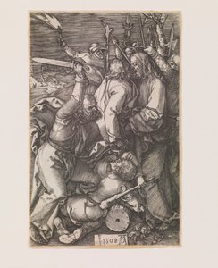 Betrayal of Christ, fra serien "The Engraved Passion" av Albrecht Dürer