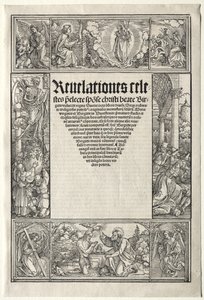 Grens - med Kristi dåp av Albrecht Dürer