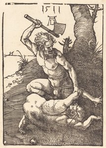 Kain drepte Abel, 1511. av Albrecht Dürer
