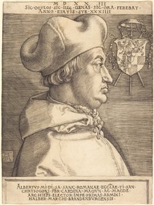 Kardinal Albrecht av Brandenburg («Den store kardinalen») av Albrecht Dürer