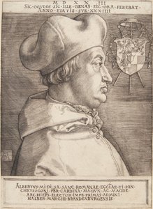 kardinal Albrecht av Brandenburg; eller den store kardinal av Albrecht Dürer