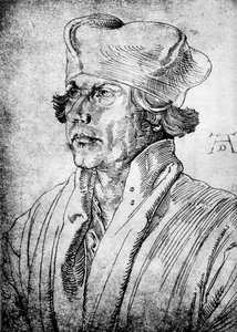 Kardinal Lang von Wellenburg, 1522, 1936 av Albrecht Dürer