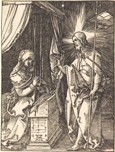 Kristus viser seg for sin mor av Albrecht Dürer