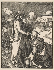 Kristus viser seg for Maria Magdalen, fra Den lille lidenskapen, ca. 1510. av Albrecht Dürer